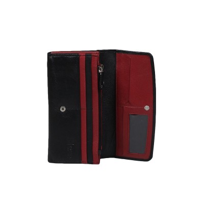 portfel skórzany czarny słoń torbalski