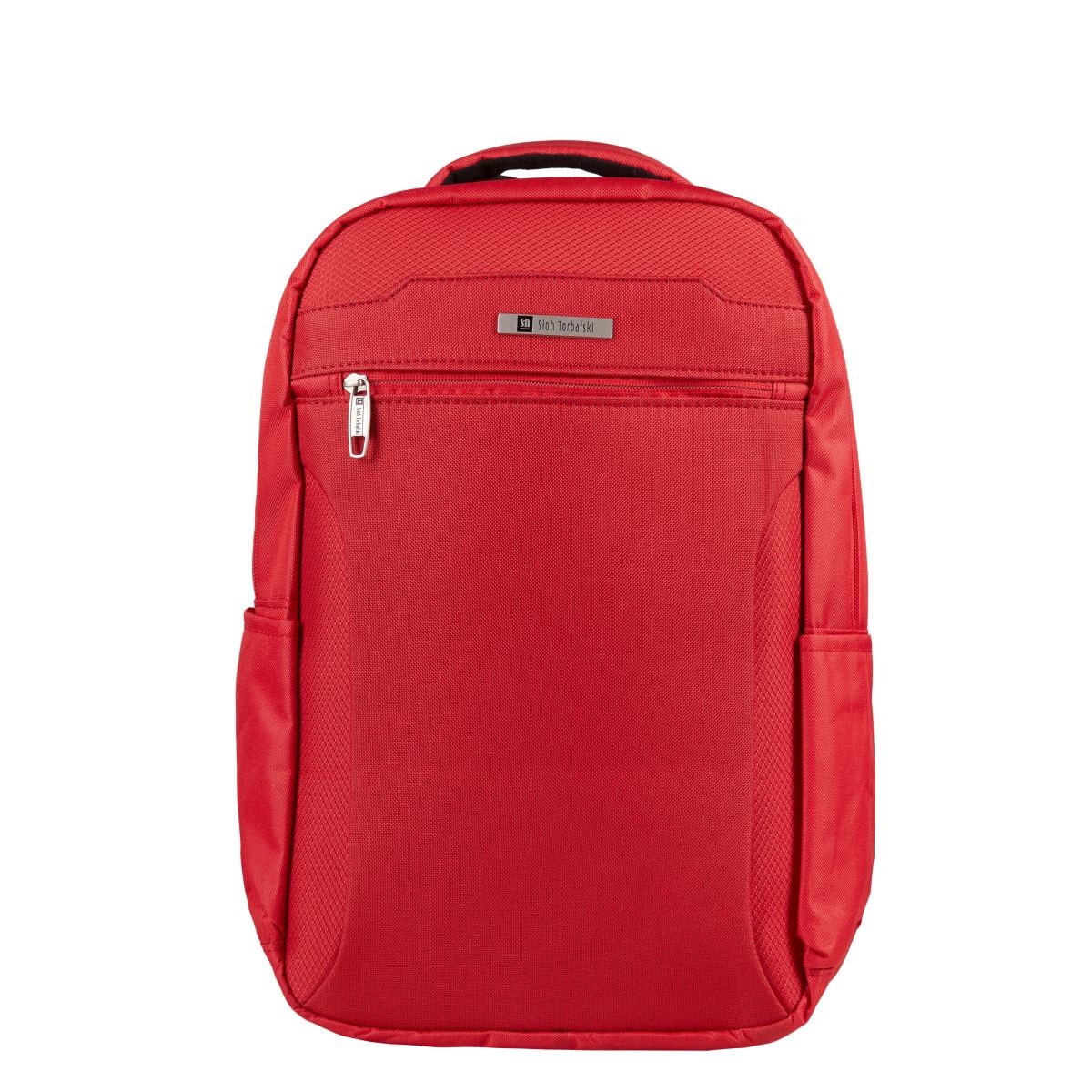 czerwony plecak podróżny 40x20x25 cm bagaż podręczny z rączką i uchwytem na walizkę
