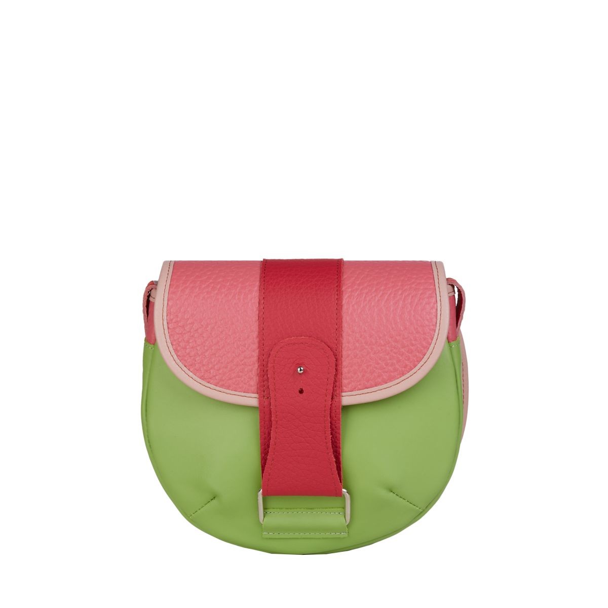 zielona torebka damska skórzana na ramię Ruler