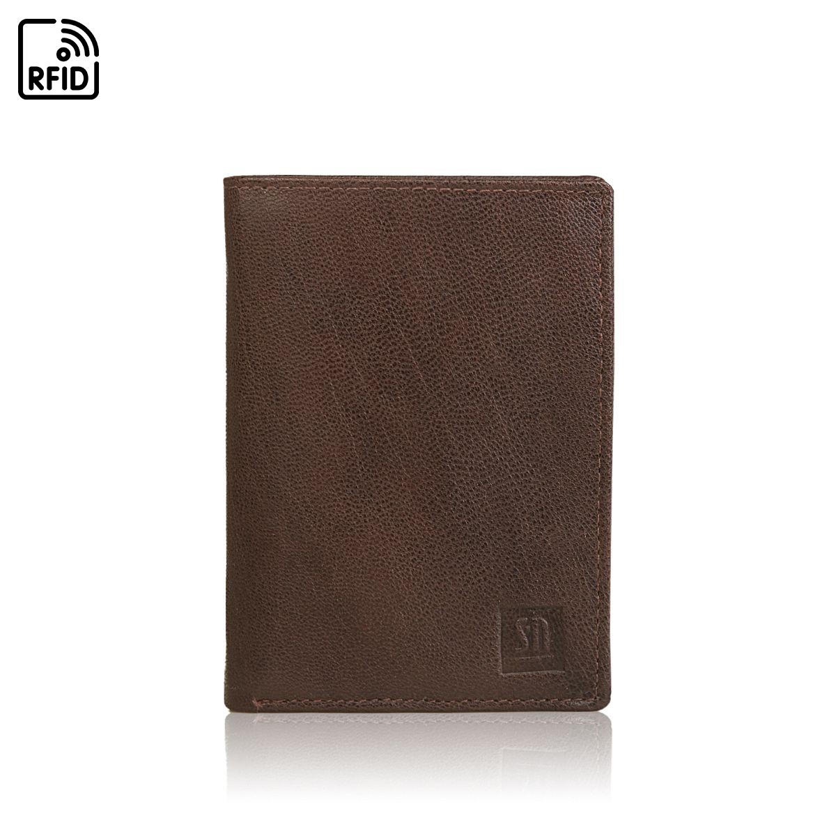 portfel skórzany męski KLASYCZNY składany