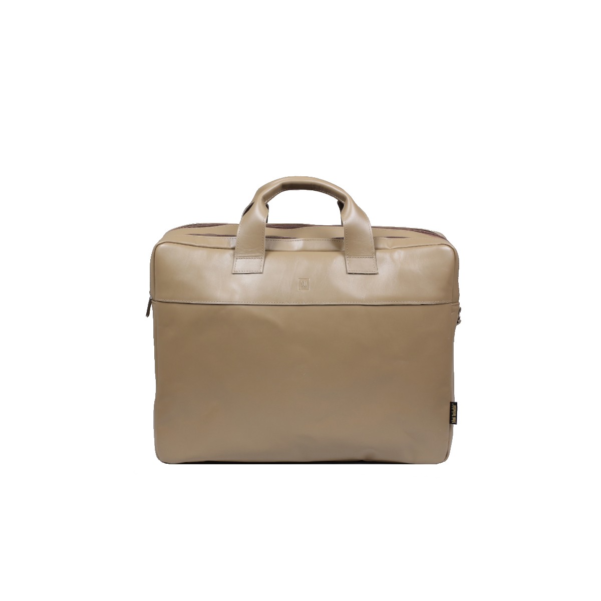 beżowa torba skórzana na ramię i do ręki  King
