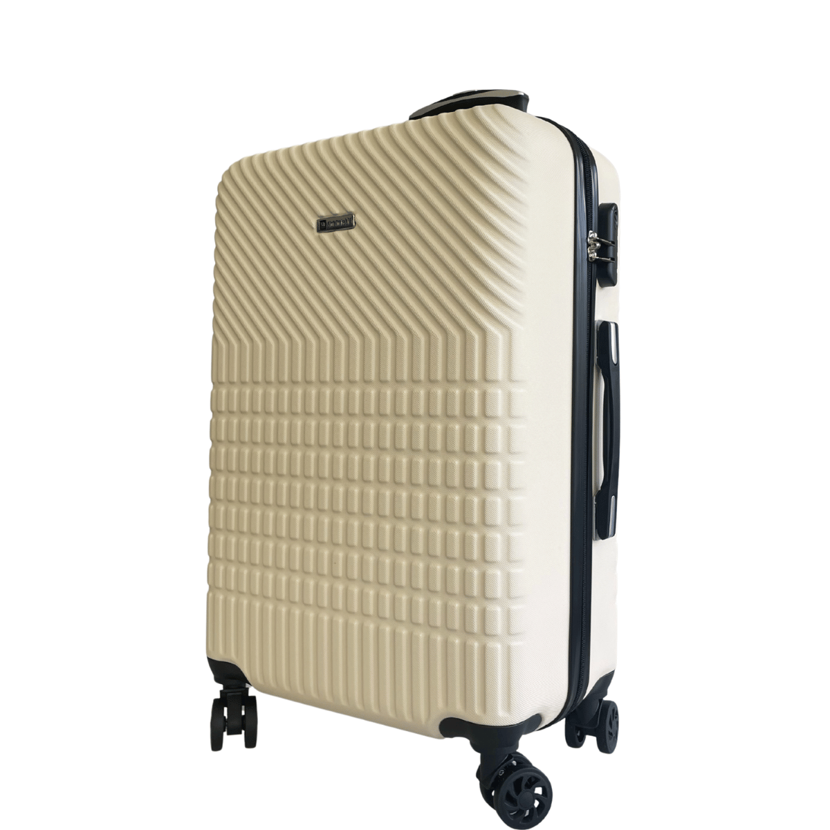 beżowa walizka średnia  High Class Collection 66 cm