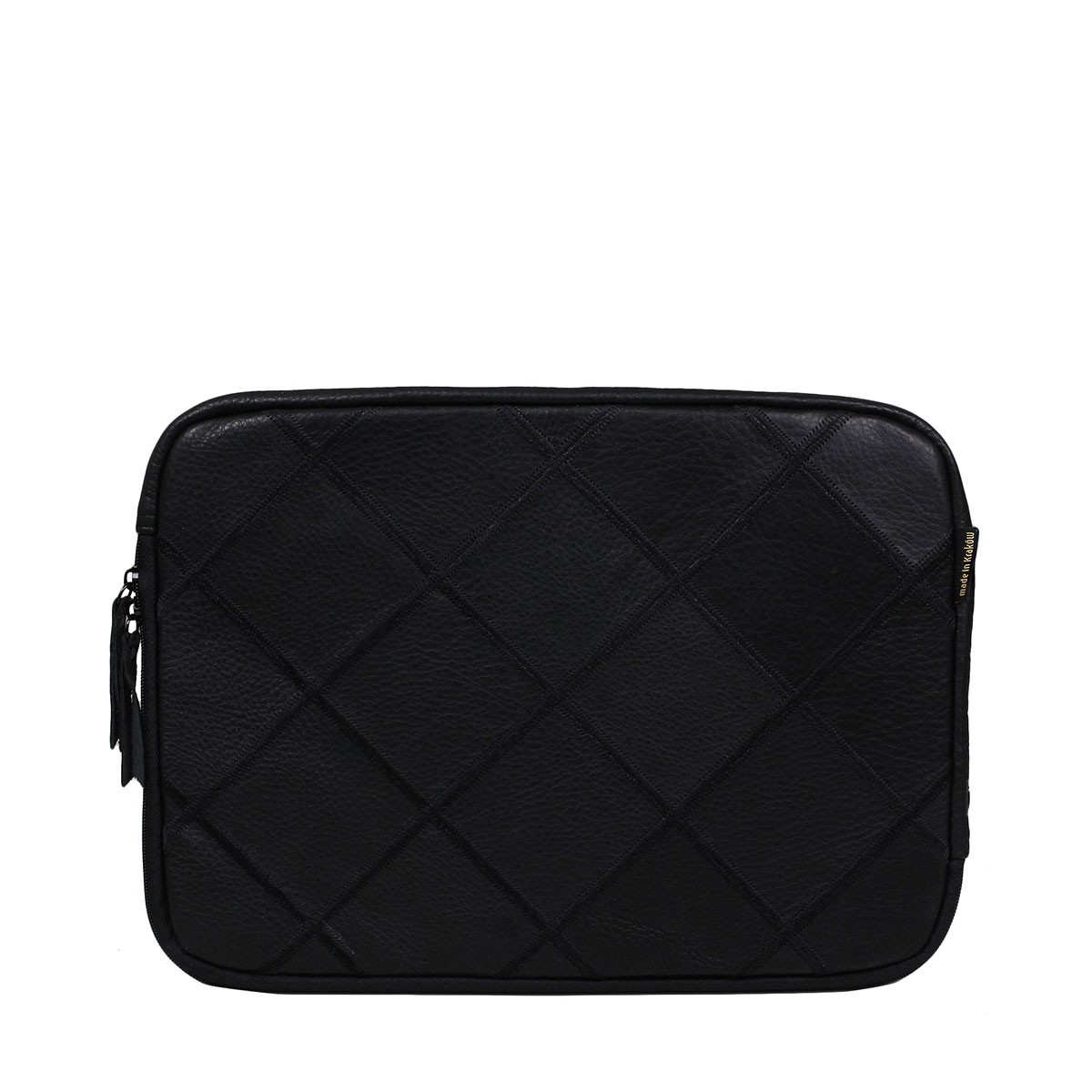 czarne skórzane etui na laptopa 14 cali Otylia