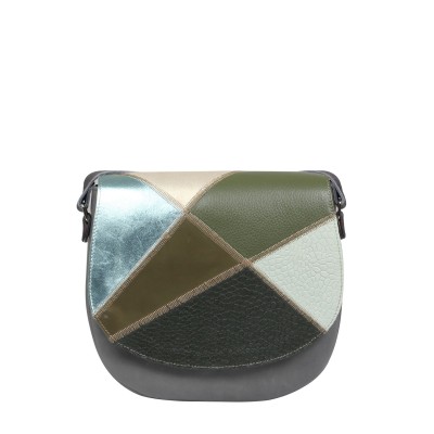 Zielona torebka skórzana damska na ramię listonoszka mala zu 00-655-0207-E15-381609 foto.jpg