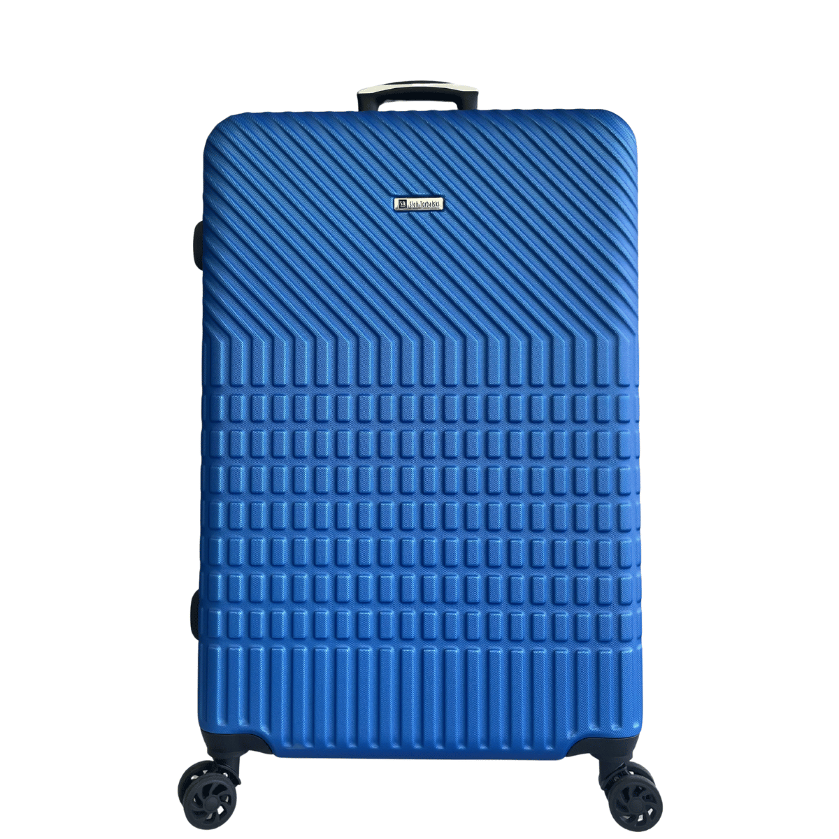 niebieska walizka średnia  High Class Collection 66 cm