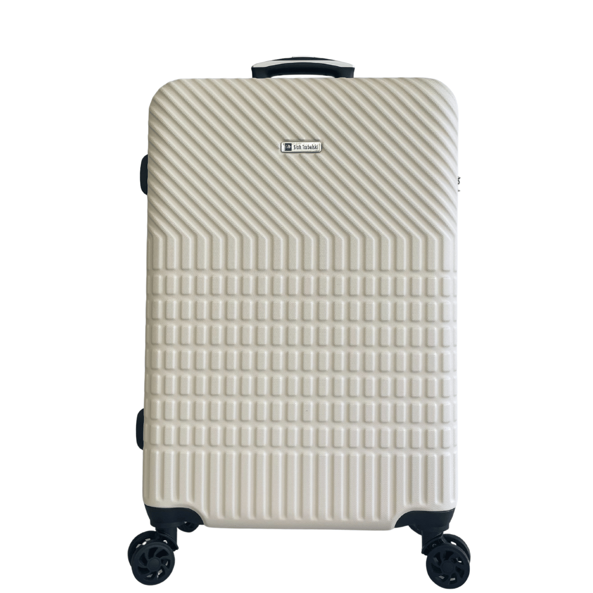 beżowa walizka średnia  High Class Collection 66 cm