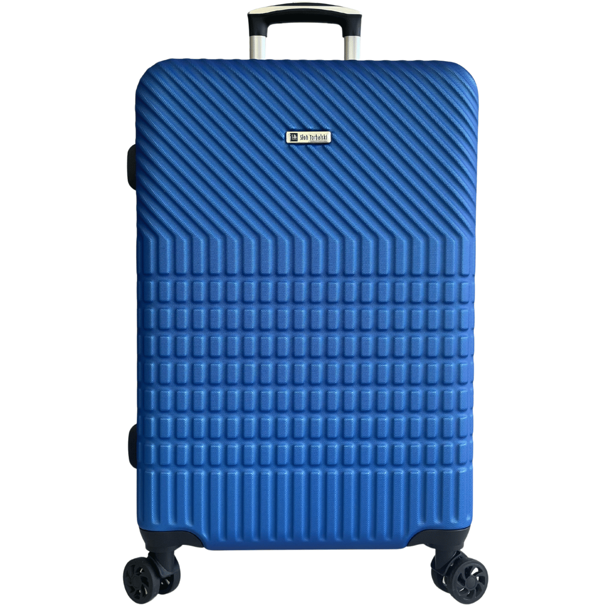 niebieska duża walizka  High Class Collection 76 cm