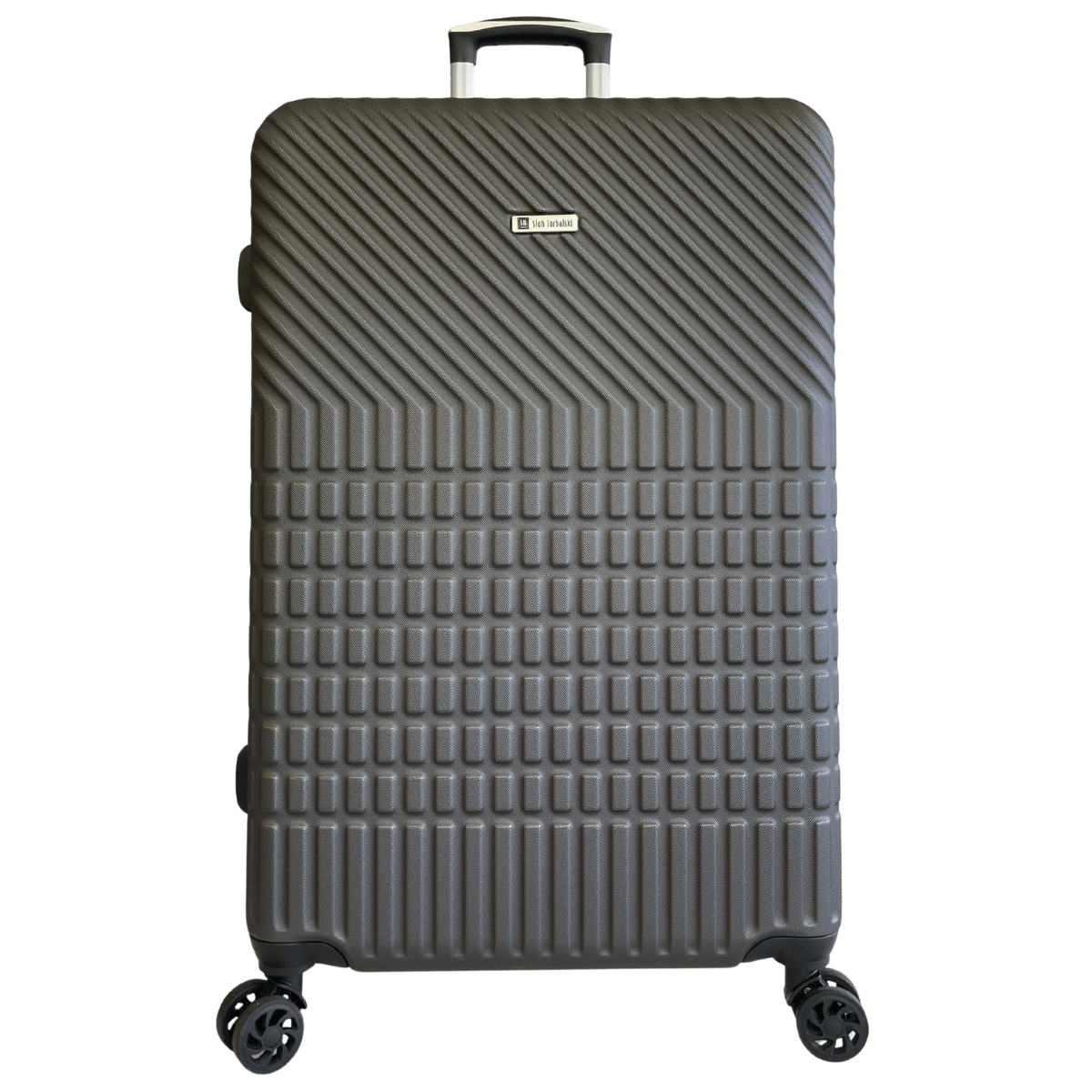 popielata duża walizka  High Class Collection 76 cm