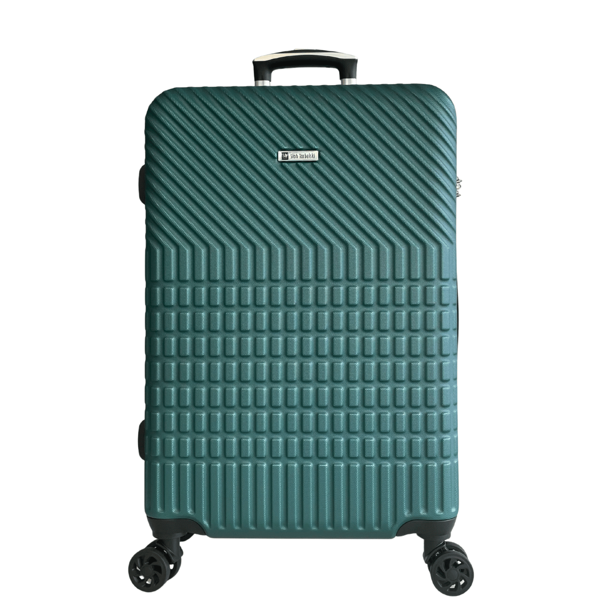 zielona walizka średnia  High Class Collection 66 cm