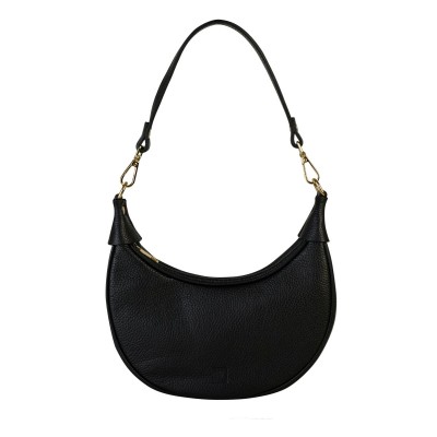 torebka skórzana na ramię półksiężyc czarna 04-4010-01_foto1.jpg