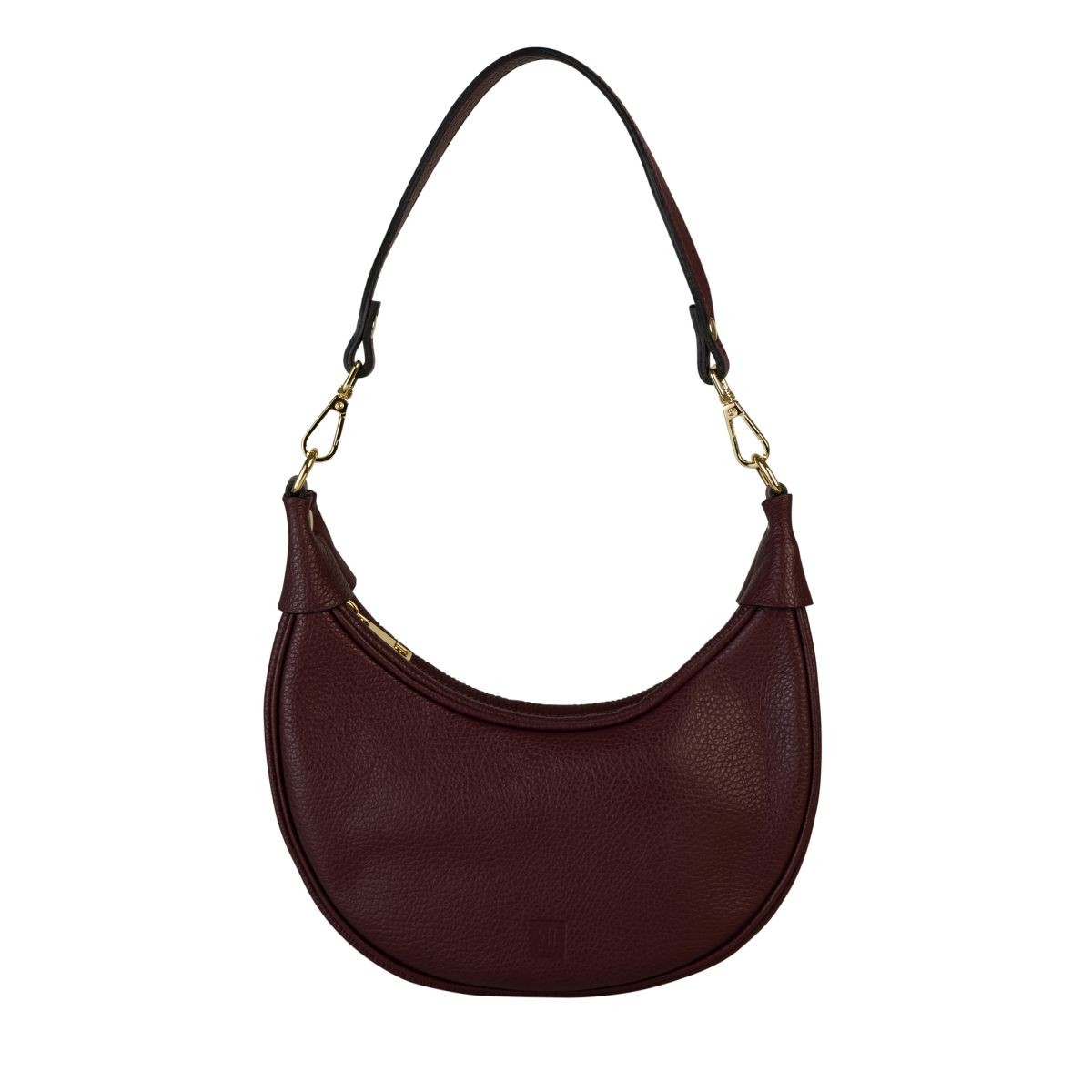 torebka skórzana na ramię bordowa półksiężyc 04-4010-05_foto1.jpg