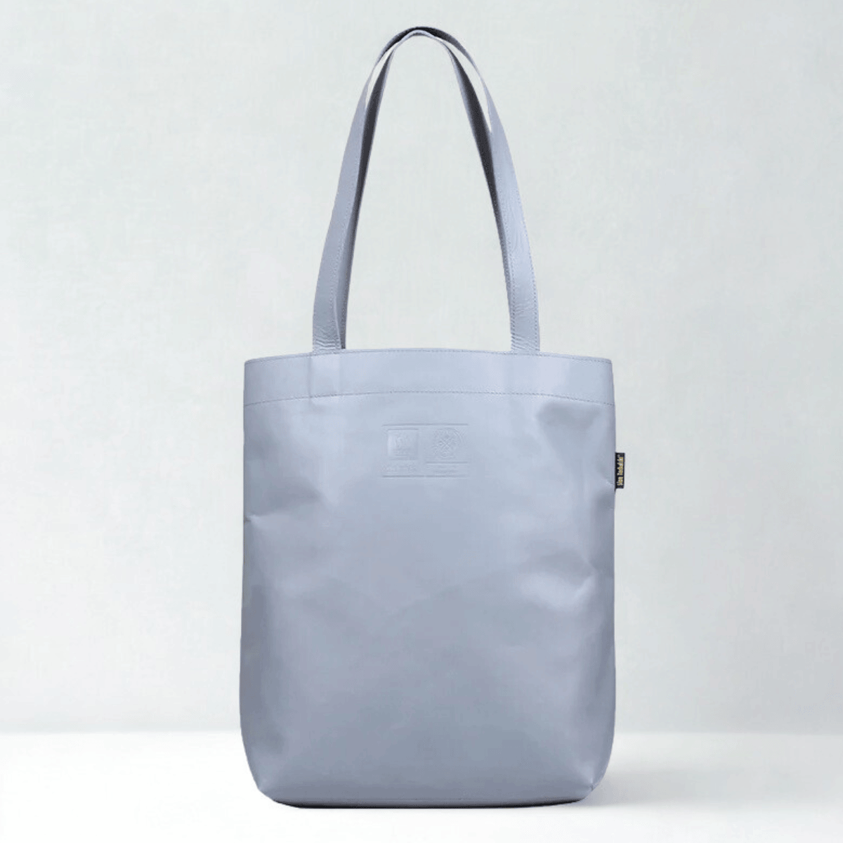 popielata torebka damska skórzana  shopperka Chiara