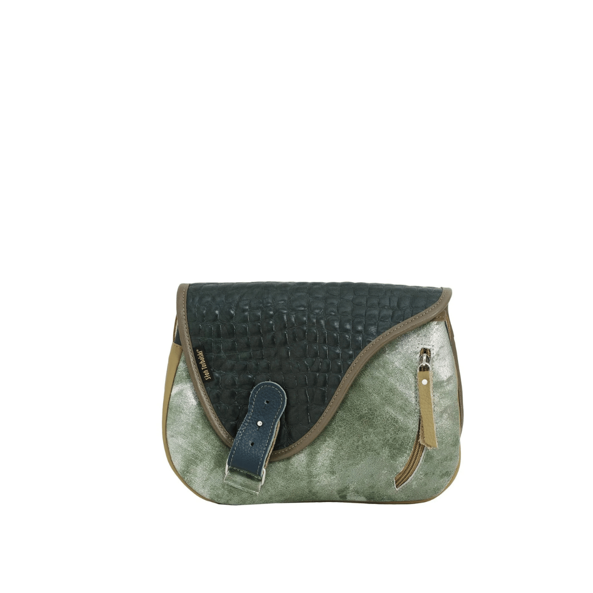 zielona z metalizowanym połyskiem skórzana listonoszka 00-477-0715-S41 (1).jpg