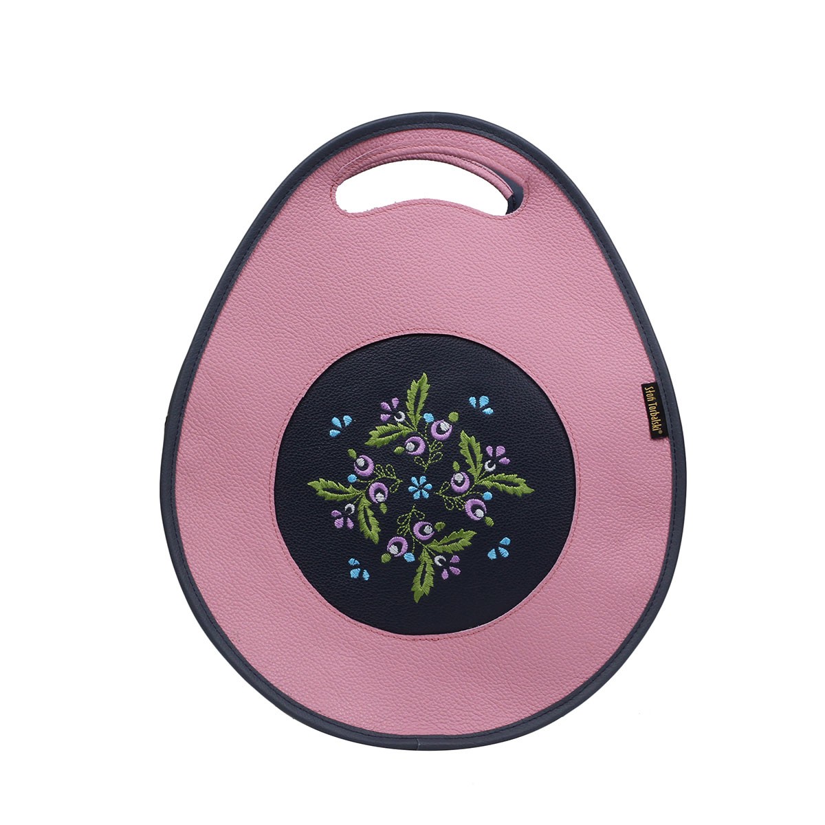 różowa torebka damska skórzana z funkcją plecaka  Jagoda