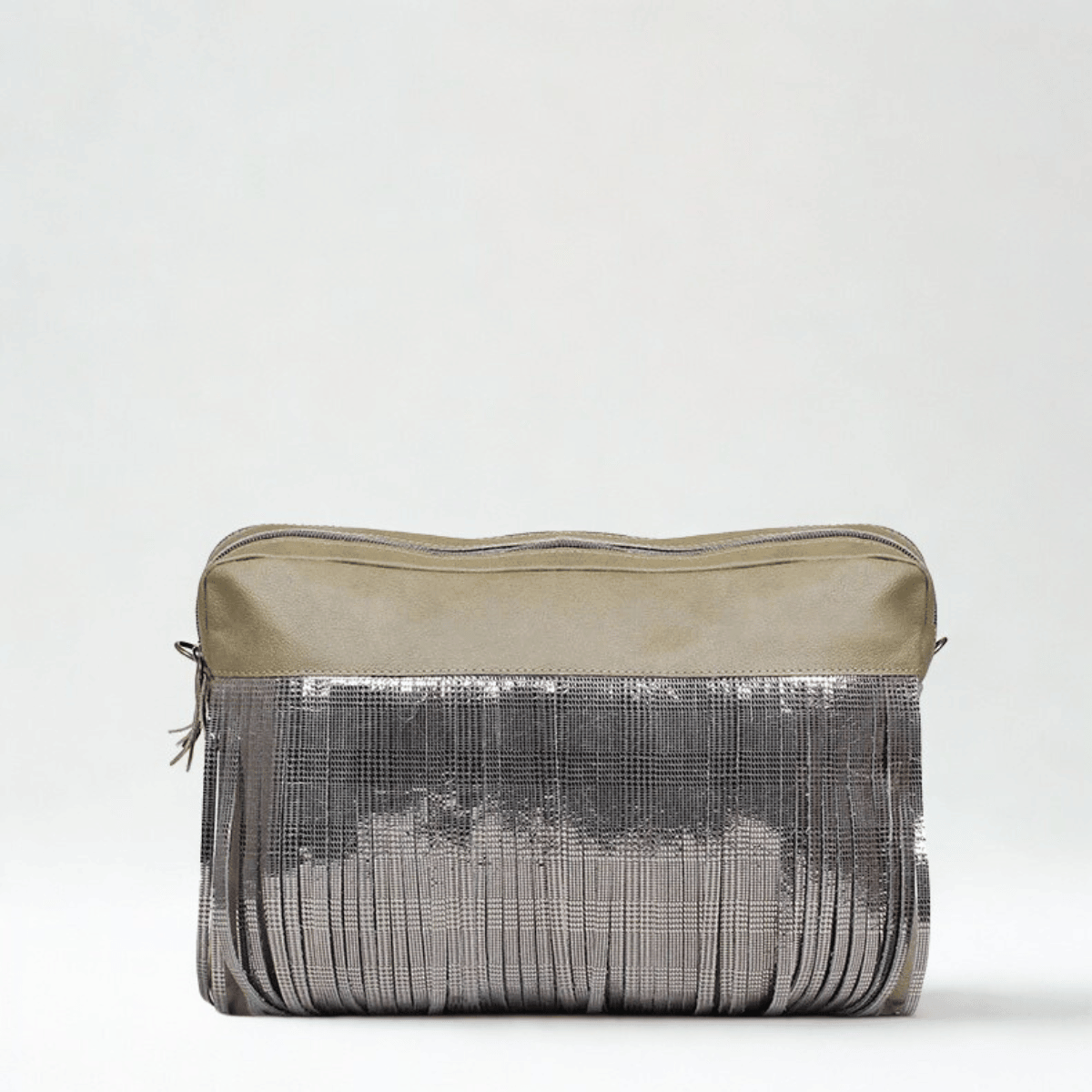 zielona torebka damska skórzana na ramię Reni