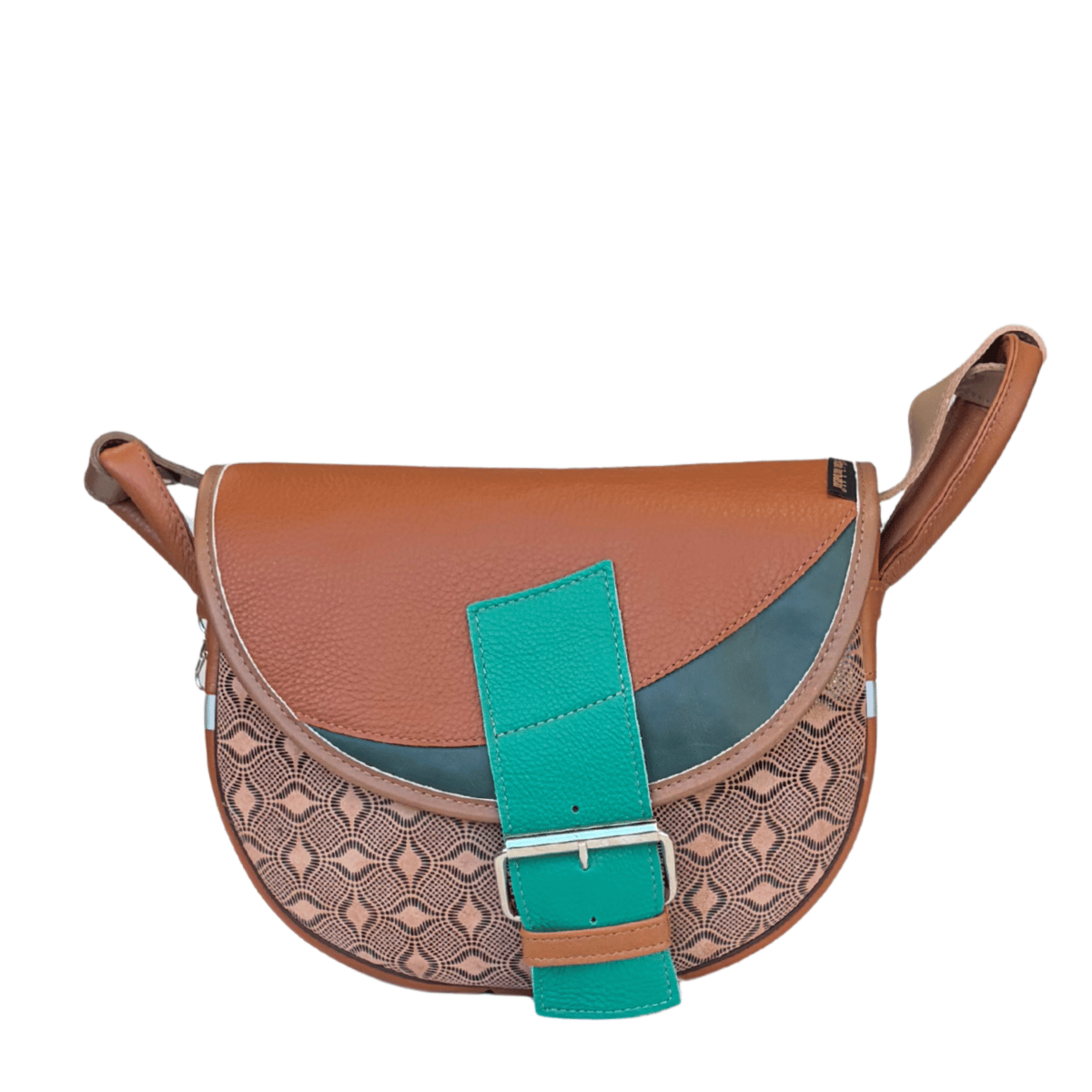 brązowa damska torebka listonoszka skórzana na ramię Freshman Mini