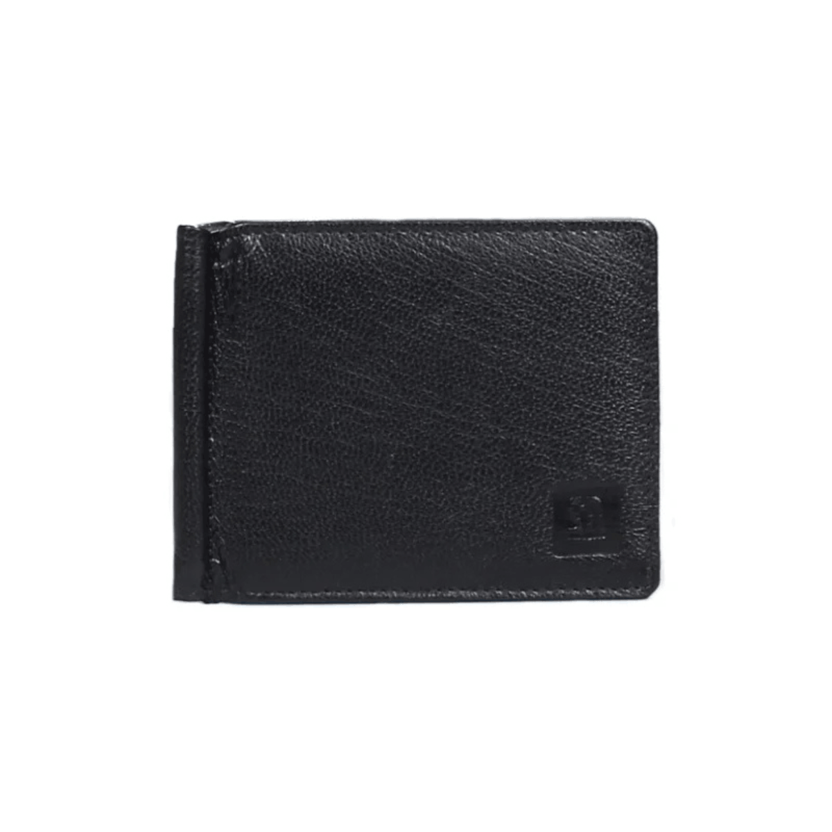 portfel skórzany, etui na karty i banknoty, banknotówka czarna