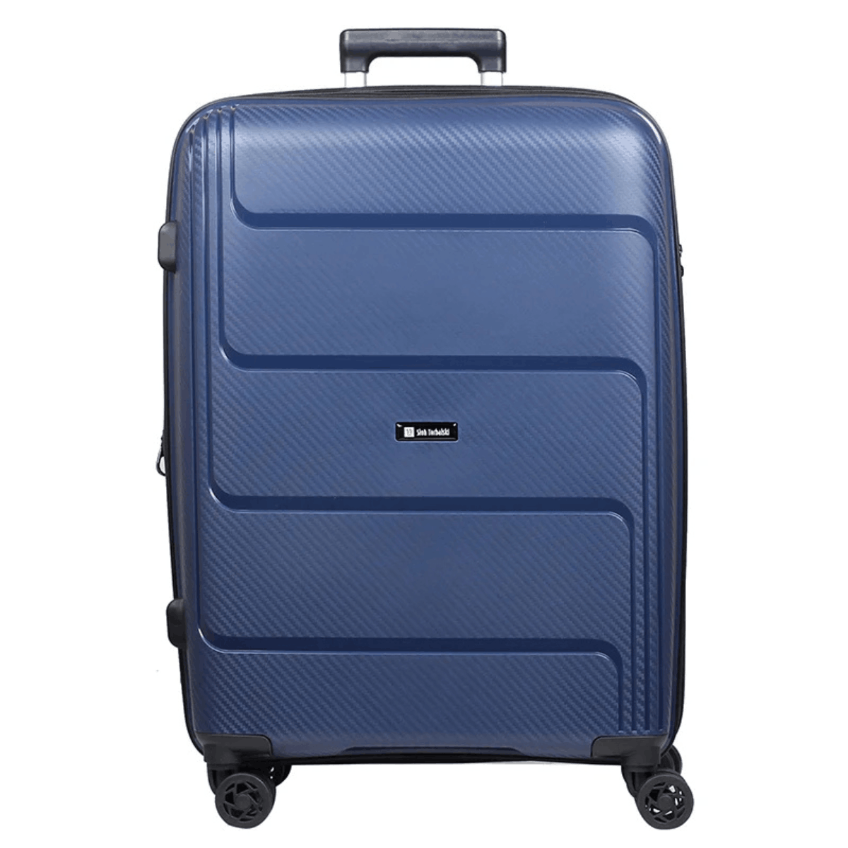 Granatowa duża walizka poszerzana z polipropylenu Hard Class. 04-0211S-02 (1).jpg