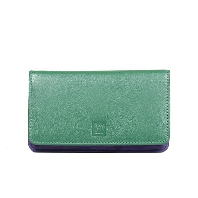 zielono fioletowy prtfel skórzany damski 04-1505-0710.jpg