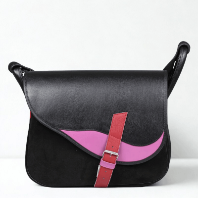 czarno różowa listonoszka skórzana 00-331-0114-S18.jpg