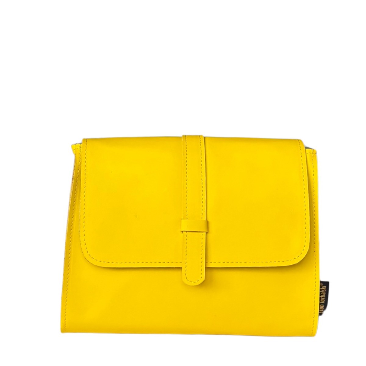 żółta torebka damska skórzana na ramię Nawojka