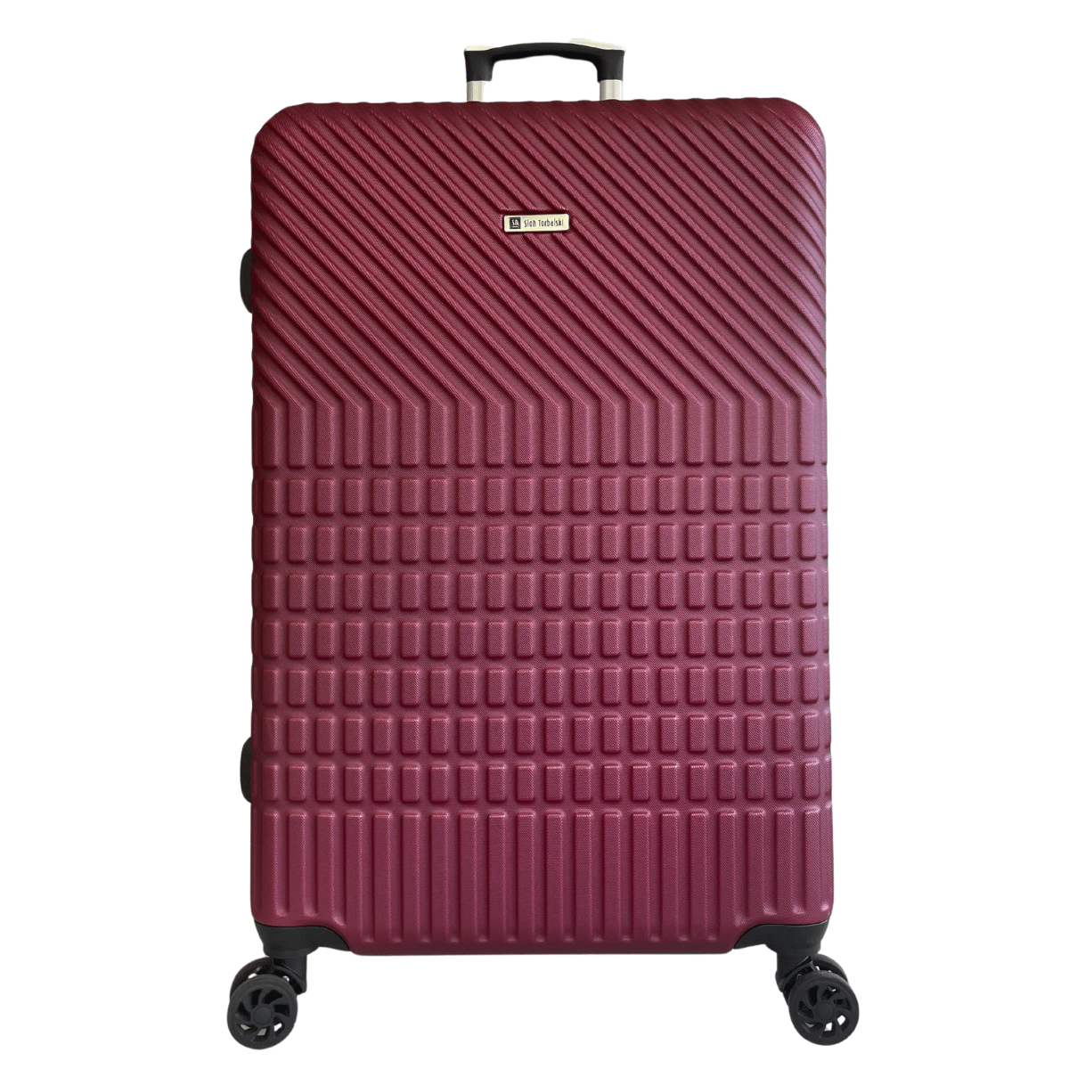 bordowa duża walizka  High Class Collection 76 cm