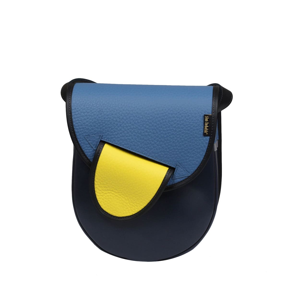 granatowa torebka damska skórzana na ramię City Light