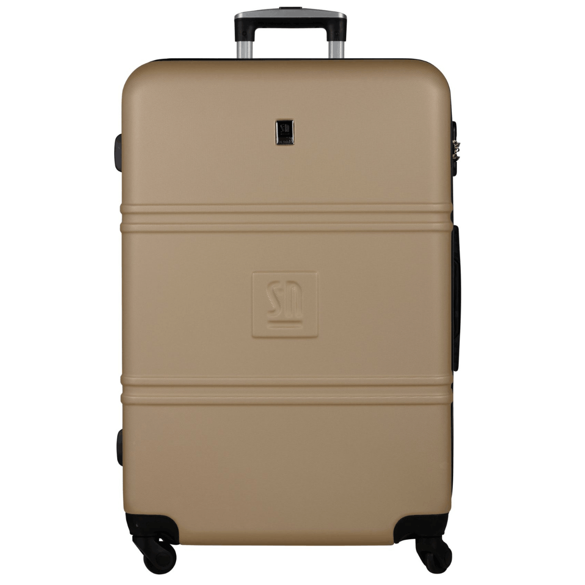 beżowa walizka duża  Art Class Collection 75 cm