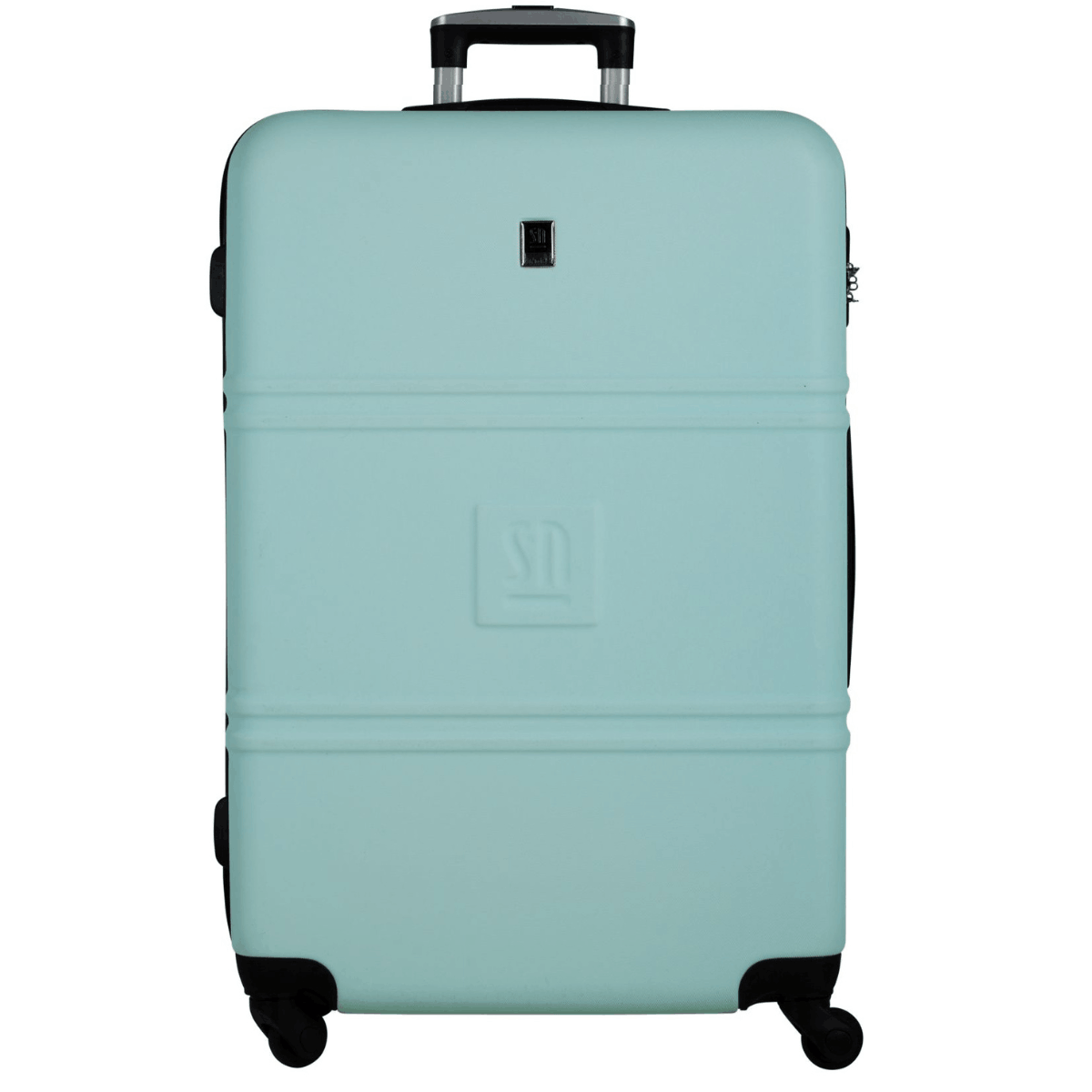 błękitna walizka duża  Art Class Collection 75 cm