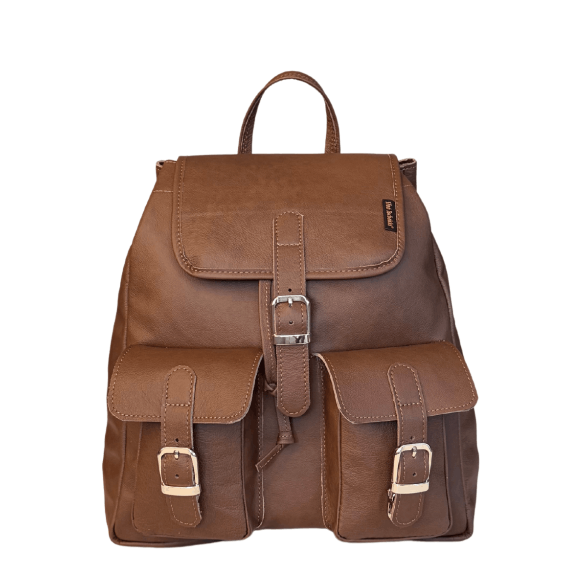 brązowy retro plecak skórzany Klemens