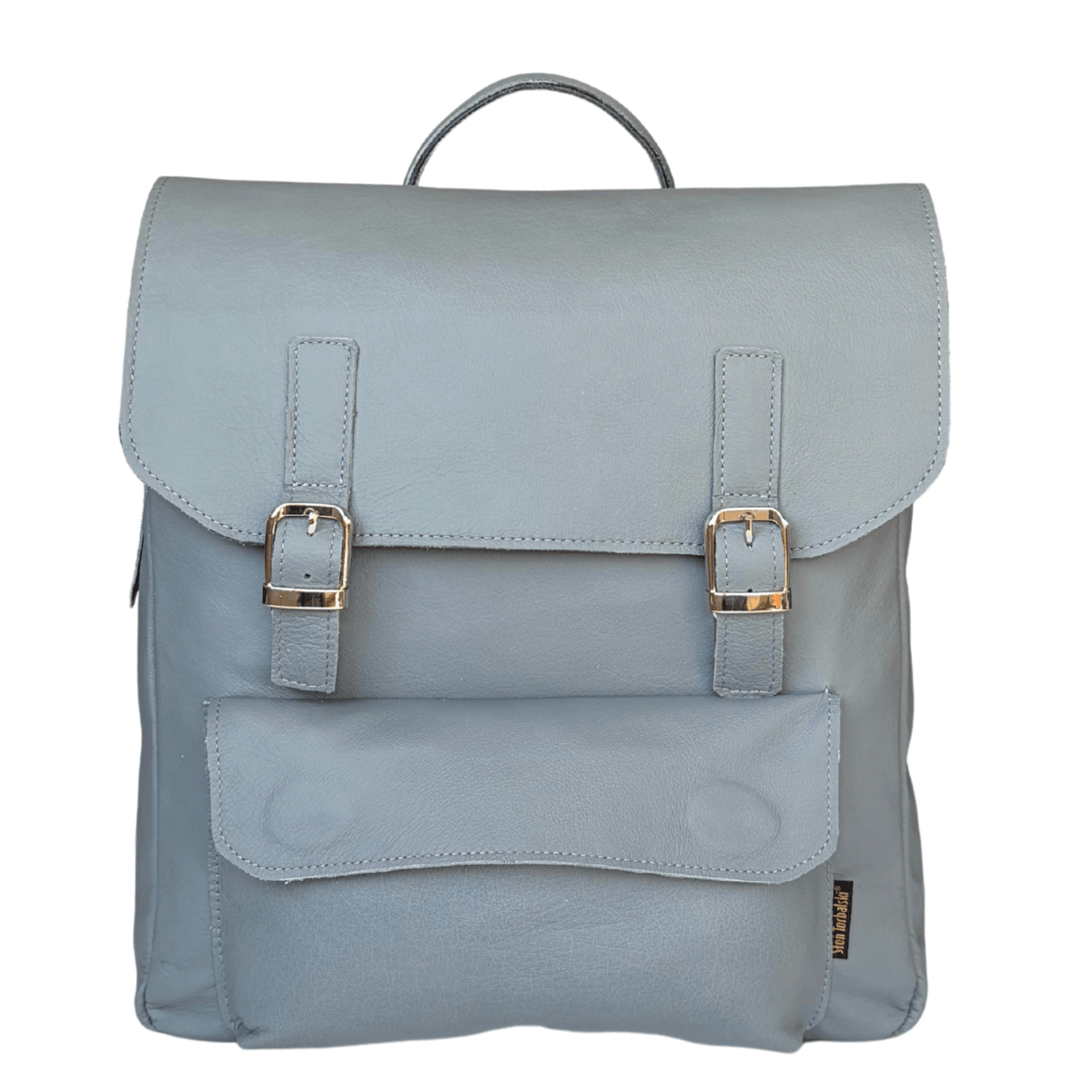 popielaty plecak skórzany Teofila