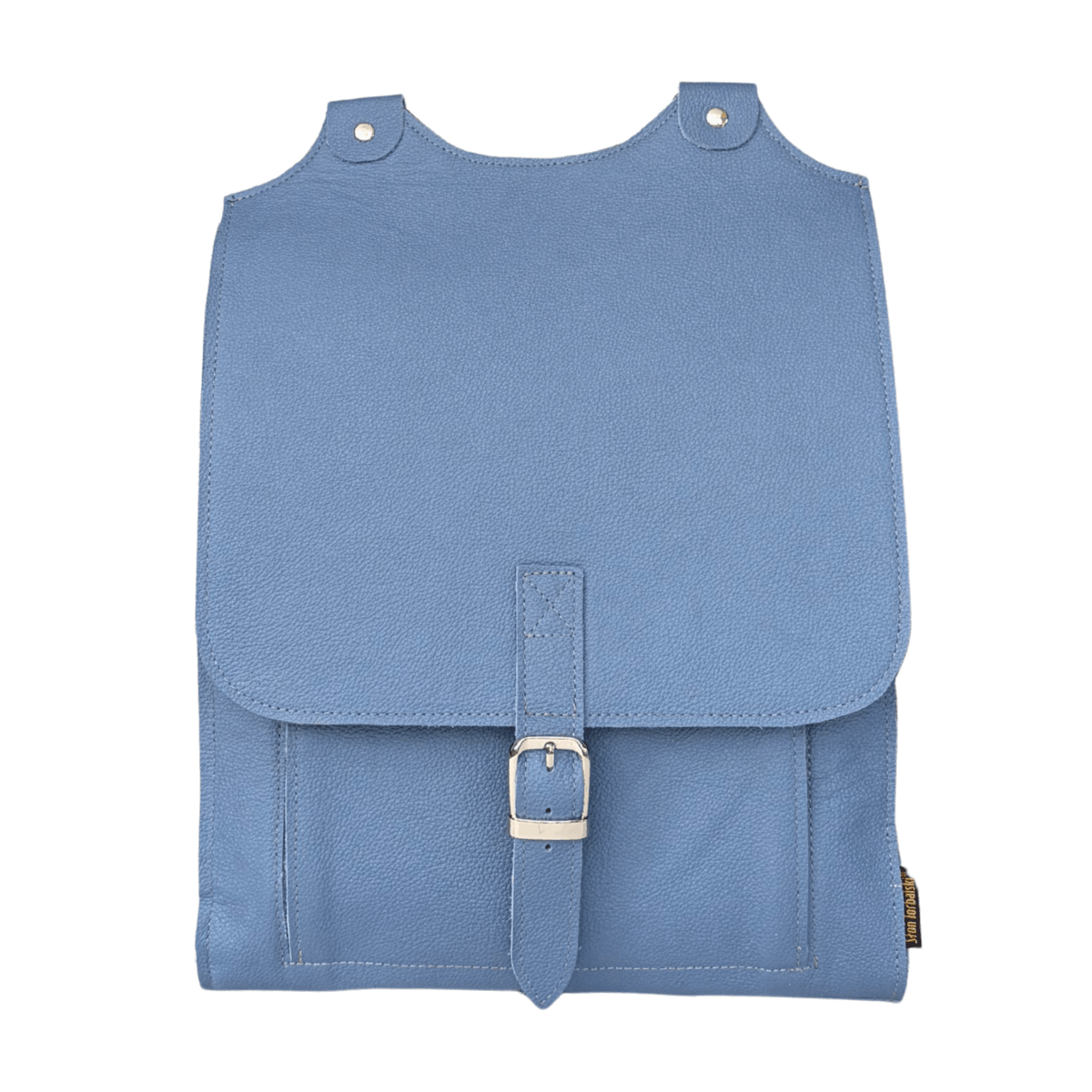 niebieski plecak skórzany Karol