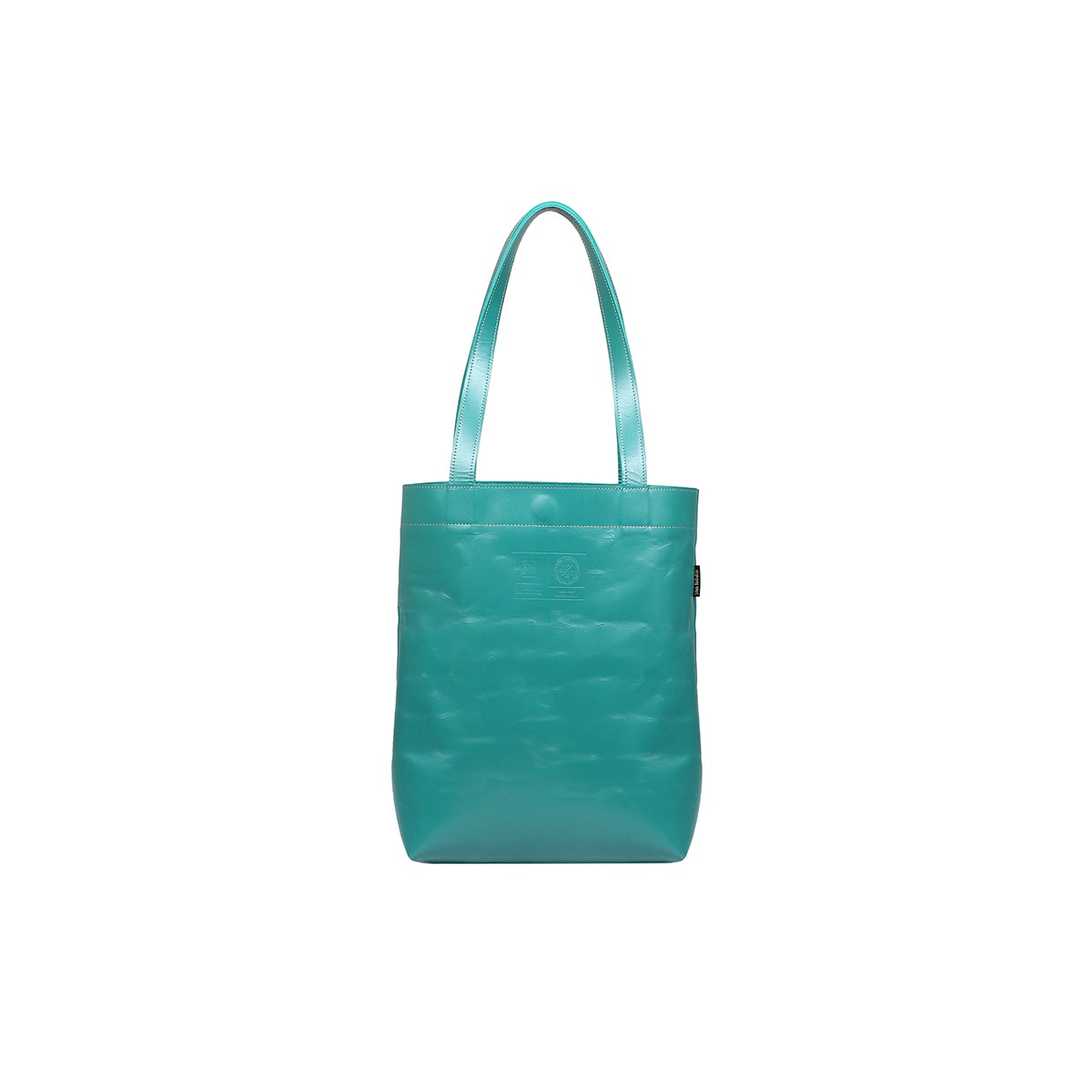 zielona skórzana shopper Chiara – OUTLET (powystawowa, niewielkie zagniecenia)