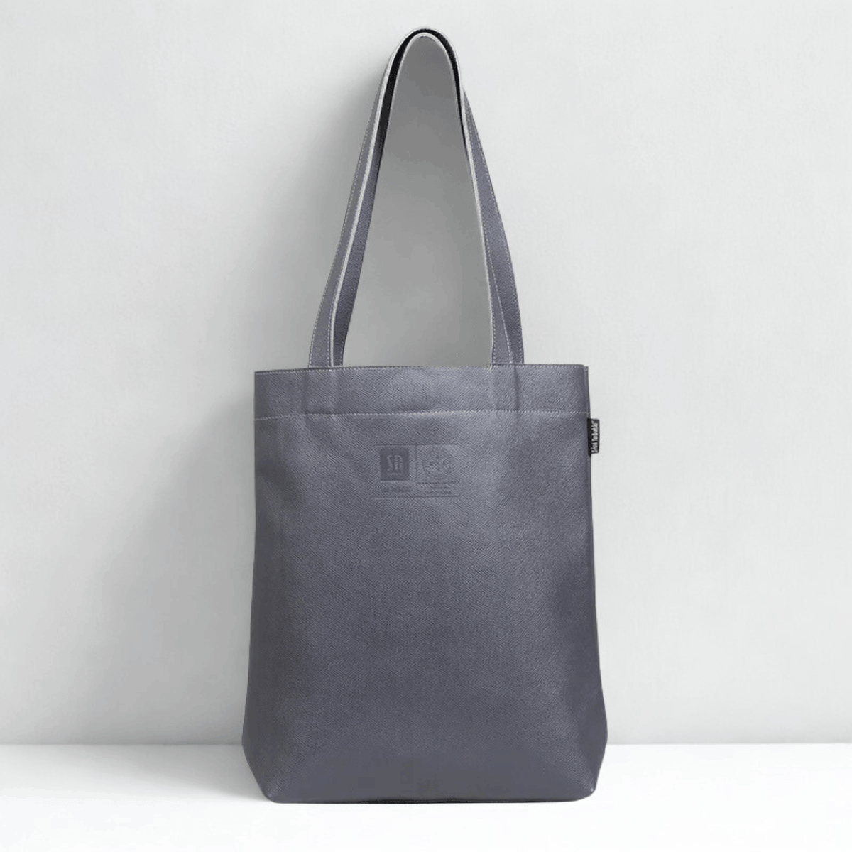 torebka damska skórzana Chiara shopper popielata