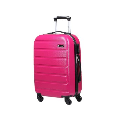 różowa walizka kabinowa