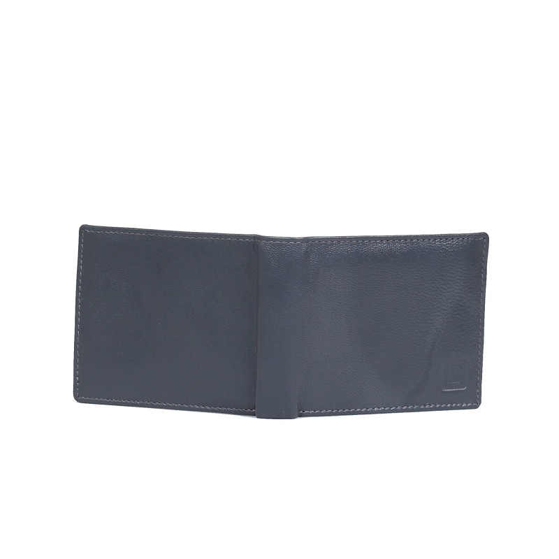 leather wallet gray