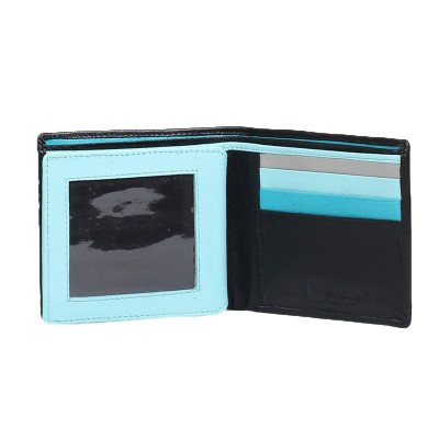 portfel skórzany z miejscem na zdjęcie