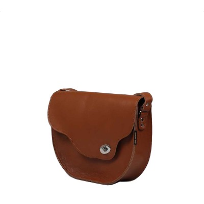 skórzana torebka brąz