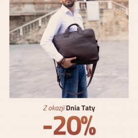 Stereotyp, że faceci nie potrzebują dobrych toreb? Czas z tym skończyć! 🔥 

Męska linia od Słonia Torbalskiego udowadnia, że panowie mają w czym wybierać i robią to w genialnym stylu🙌

Projektujemy dla mężczyzn, którzy żyją w biegu, cenią sobie idealną organizację (laptop, dokumenty, telefon – wszystko na swoim miejscu), ale nie rezygnują z miejskiego sznytu🏙️💼

 Naturalna skóra w głębokim odcieniu brązu robi totalny efekt 'wow'.

Podkręć styl swojego Taty (albo swój własny!) na wyższy poziom😎

💥 Z okazji Dnia Taty łap -20% na torby, saszetki i portfele!💥

👉 Wbijaj na stronę przez link w bio i sprawdź pełną kolekcję!

#slontorbalski #meskatorba #stylmezczyzny #casualoutfit #polskidesign #skorzanagalanteria #torbadospracy #modameska #meskieinspiracje #dzientaty2026