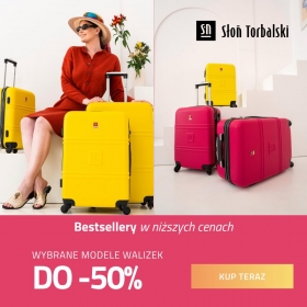 Podróżuj z klasą i w kolorze! ✈️🧳 

Nasze walizki Słoń Torbalski to połączenie wytrzymałości i świetnego designu. 
Dzięki nim bez problemu znajdziesz swój bagaż na taśmie! 👀 

Wielka letnia wyprzedaż trwa: wybrane modele walizek DO -50%. 🔥 

To idealny moment na dalekie i bliskie wakacyjne wyprawy! 🏝️
👇 Kup teraz w promocyjnej cenie !

#SłońTorbalski #WalizkiPodróżne #ZestawWalizek #ŻółtaWalizka #WalizkaFuksja #Wakacje #Podróże #PodróżMałaIDuża #Wyprzedaż #Sale #Lato #WakacyjnyWyjazd