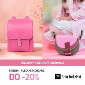 W sierpniu stawiamy na mocny kolor! 💗 

Róż w wykonaniu Słoń Torbalski to klasa sama w sobie. Skórzany plecak czy stylowa torebka – co wybierasz? 🤔 

Obie opcje teraz DO -20%. Wyjątkowy kolor dla wyjątkowych kobiet. ✨

👇 Sprawdź ofertę w naszym sklepie online! 👇

#SłońTorbalski #RóżowaTorebka #RóżowyPlecak #SkórzaneTorebki #ModaPolska #Sierpień #KolorMiesiąca #Wyprzedaż #SuperOkazja #Styl