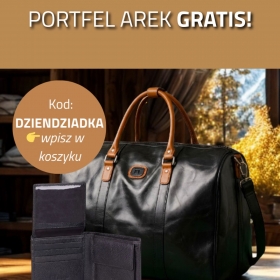 🎁 Miły dodatek do zakupów!
.
Zrób zakupy za min. 299 zł i odbierz portfel AREK w
prezencie! 🖤
Wpisz kod: "DZIENDZIADKA" przy zamówieniu 🐘
.
⏳ Oferta obowiązuje do 21.01.
#SłońTorbalski
.
#dziendziadka #gratis #torebka #promocja