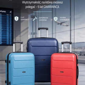 Team granat, błękit czy ognistoczerwony? 💙❤️

Kolekcja Hard Class wpada na salony (i lotniska) w wielkim stylu! 
To nie są zwykłe walizki – to Twoi najlepsi partnerzy w podróży, którzy nie boją się żadnych turbulencji. Wytrzymały polipropylen zniesie dosłownie wszystko, a Ty po prostu wyglądasz świetnie na każdym kroku.

Co w nich pokochasz?

Aż 5 lat świętego spokoju (gwarancja na piątkę! 🖐️)
Odporność na zarysowania i mocne uderzenia 🔨
Płynną jazdę na podwójnych kółkach 360° 🔁

Który kolor najbardziej pasuje do Twojego wakacyjnego vibe'u? 
Daj znać w komentarzu! 👇

#slontorbalski #walizka #wakacyjnyvibe #podrozemaleiduze #stylpodroznika #nowosckolekcji
