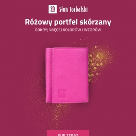 Zakochanie? Zdecydowanie w różu 💖
.
Portfel Słonia Torbalskiego, który mówi kocham bez słów! Walentynkowy detal, obok którego nie da się przejść obojętnie 🐘✨
.
#valentinesaesthetic #rozowystyl #fashiondetail #prezentidealny #galanteriaskórzana